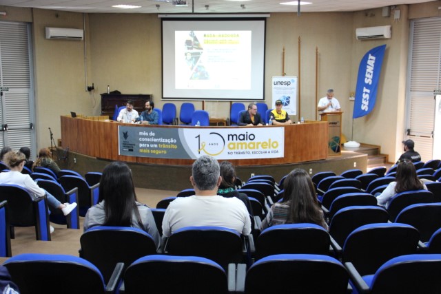 Semob promove mesa redonda na FCT/Unesp para marcar programação do Maio Amarelo