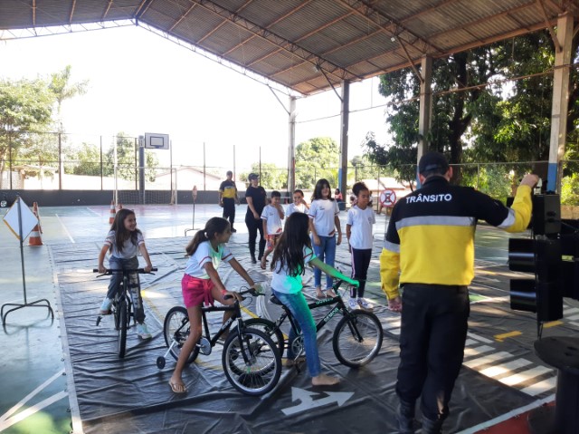 Semob estende projeto Cidade Mirim a escolas municipais dos Distritos e bairros afastados