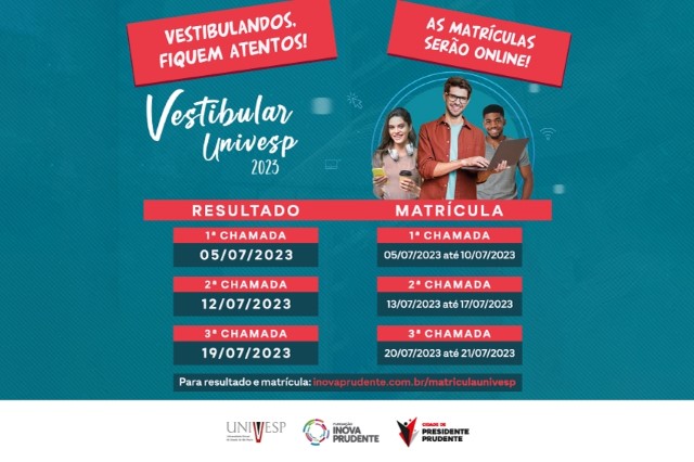 Univesp abre período de matrículas para alunos aprovados no vestibular de 2023