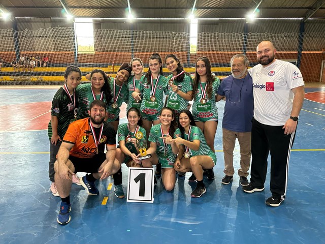 Handebol Feminino de Prudente é campeão dos Jogos Regionais em Ourinhos 