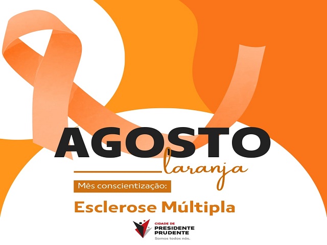 Coordenadoria PCD divulga programação do Agosto Laranja, sobre esclerose múltipla