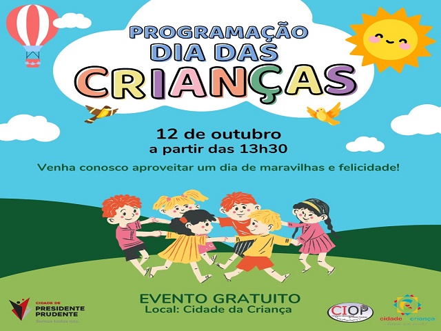 Cidade da Criança divulga programação para 12 de outubro com apresentações circenses