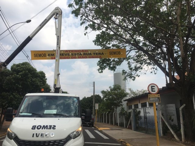 Semob informa mudança de sentido da Rua Antônia Qualio, no Humberto Salvador