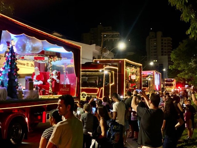 Prefeitura confirma passagem da Caravana de Natal Coca Cola em