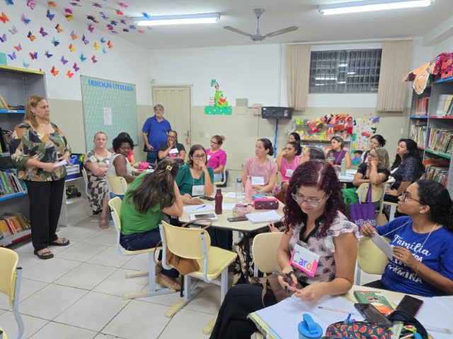 Seduc Prudente inicia Programa de Formação Leitura e Escrita na Educação Infantil