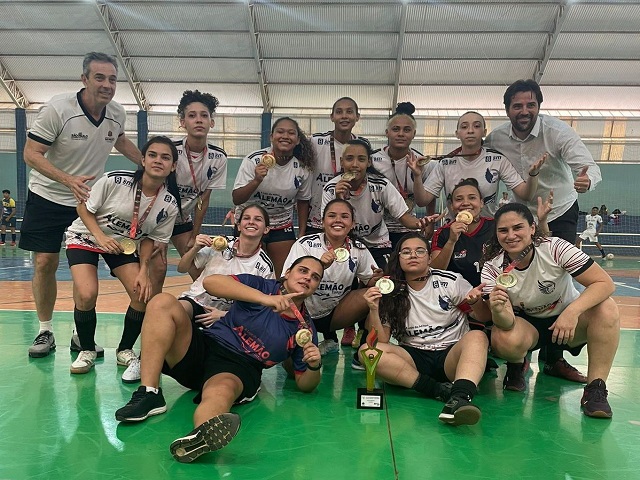 Futsal Feminino de Presidente Prudente é campeão dos Jogos Abertos da Juventude