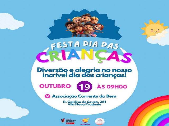 Coordenadoria da Juventude promove evento especial em comemoração ao mês das crianças