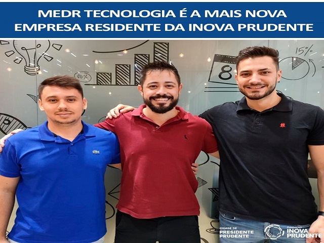 MEDR Tecnologia é a nova startup residente virtual da Inova Prudente