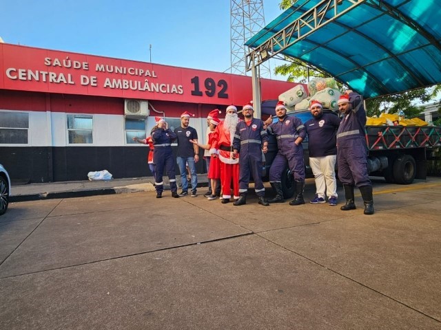 Central de Ambulância 192 arrecada brinquedos até dia 12; doação nos bairros