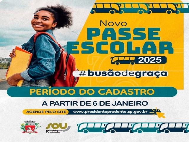 Seduc inicia cadastramento do Passe do Social 2025 por meio do site da prefeitura