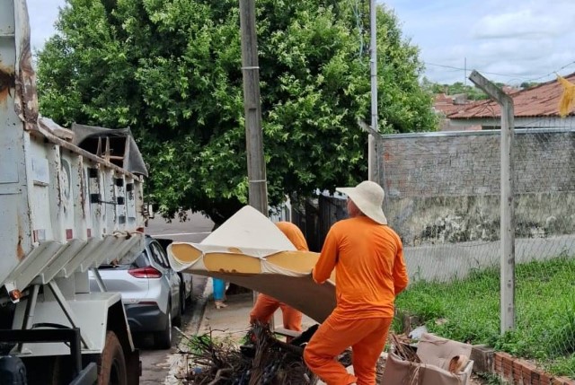 Em 2º arrastão contra a dengue, 20 caminhões de lixo são recolhidos na região da Cohab 