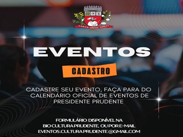 Secult cadastra eventos públicos e privados para integrar calendário municipal 