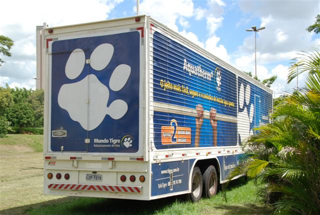Carreta Tigre permanece no Parque do Povo até sexta-feira com capacitações