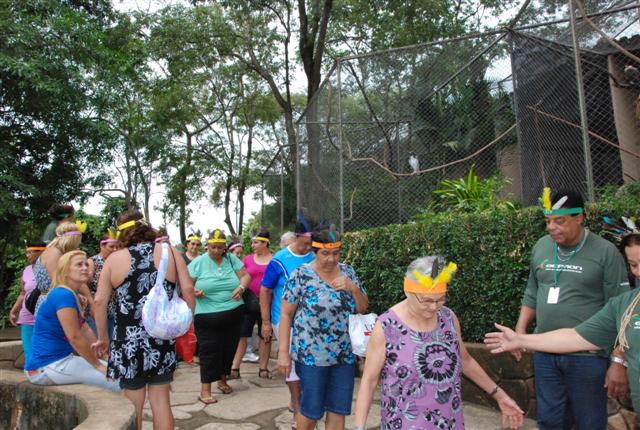 Idosos conhecem belezas naturais da Cidade da Criança através do Melhor Idade no Parque