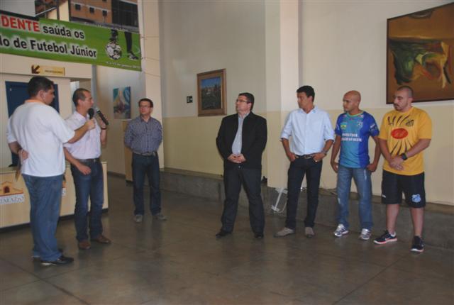 Representantes das quatro delegações marcam presença na abertura da Copa São Paulo 