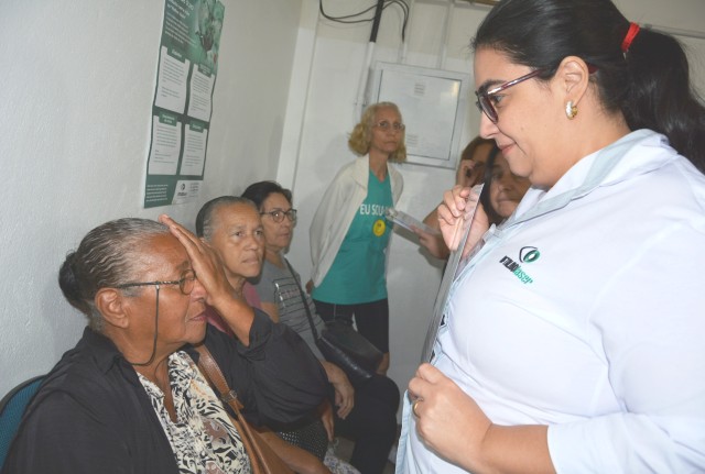 Palestra sobre “Cuidados  com a Saúde Ocular do Idoso” reúne grupos de idosos no Matarazzo