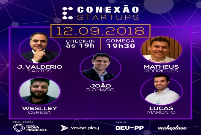 Conexão Startups apresentará cinco temas nesta quarta; evento é totalmente gratuito