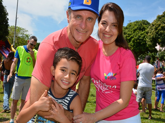 Brinca Prudente reúne crianças e famílias para uma manhã de diversão no Parque do Povo