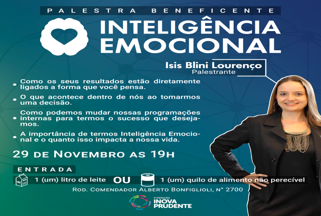 Palestra aborda importância da inteligência emocional 