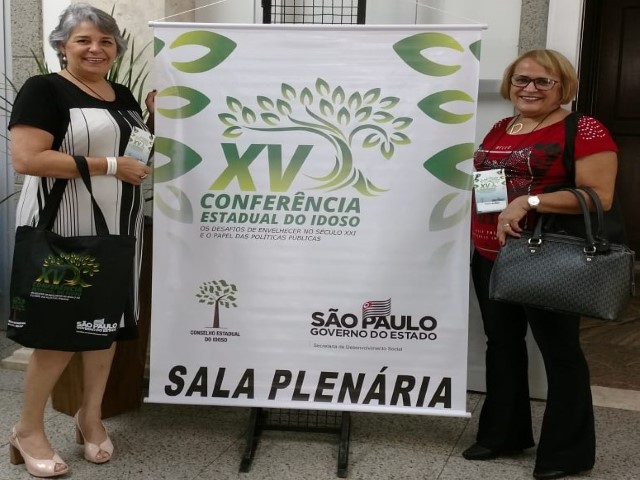 Prudente é representada no XV Conferência Estadual do Idoso em Águas de Lindóia 