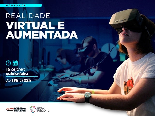 Inova recebe “Workshop de Realidade Virtual e Aumentada” na próxima quinta-feira