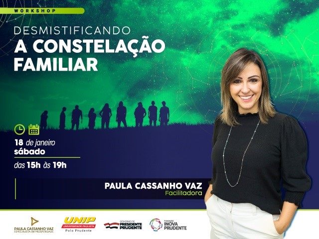 Workshop visa desvendar padrões da constelação familiar